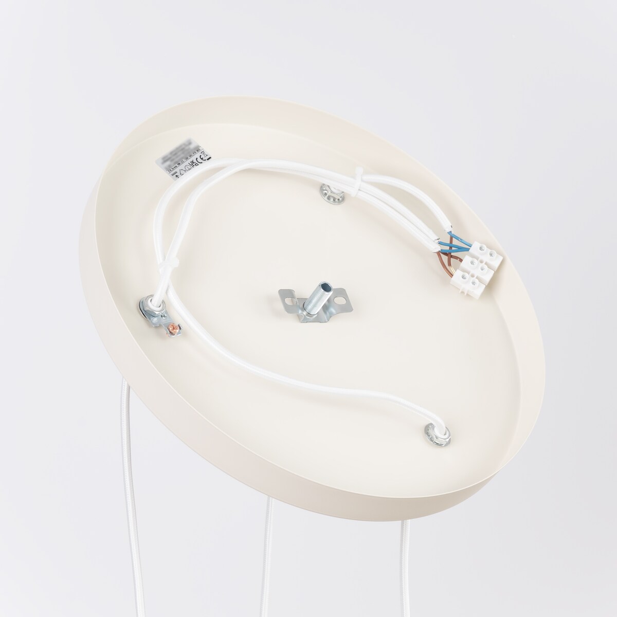 Lampa wisząca ESTRIA 3P beżowa