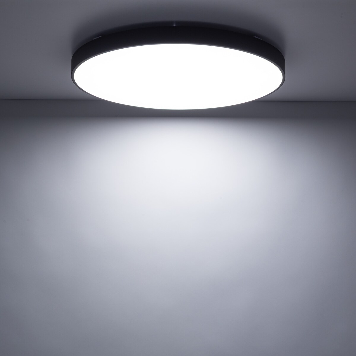 Lampa Sufitowa Łazienkowa Tk Lighting Velis Brązowy Plafon Led 60W Ip54 Zmienna Barwa, Ściemniany