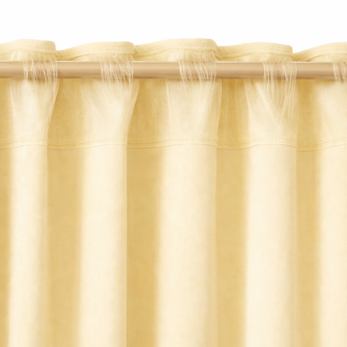 Masełkowa zasłona Werona 140x260 cm