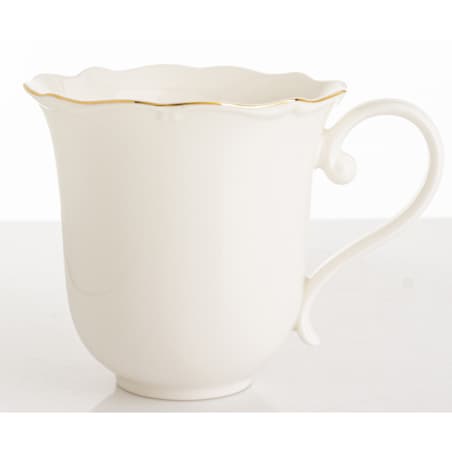 Kubek 350 ml porcelanowy 13x10x10 cm VIENNA biały