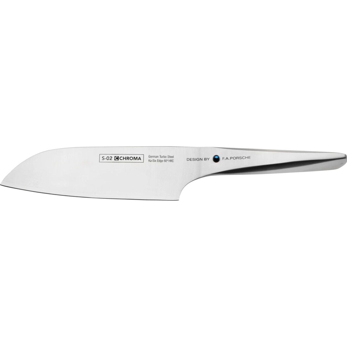 Nóż japoński Santoku 178 mm Turbo