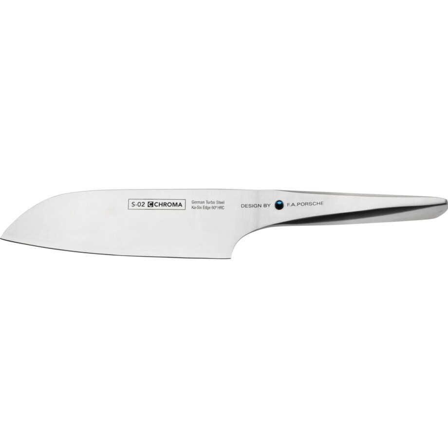 Nóż japoński Santoku 178 mm Turbo