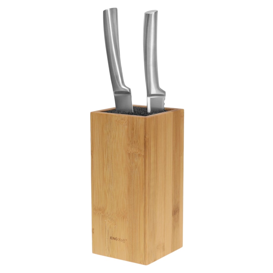 Uniwersalny bambusowy blok na noże do noży KINGHOFF