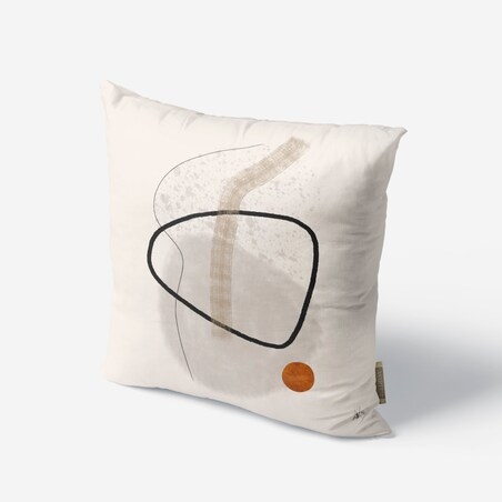 zestaw lnianych poszewek na poduszki - wabi-sabi 45x45 cm