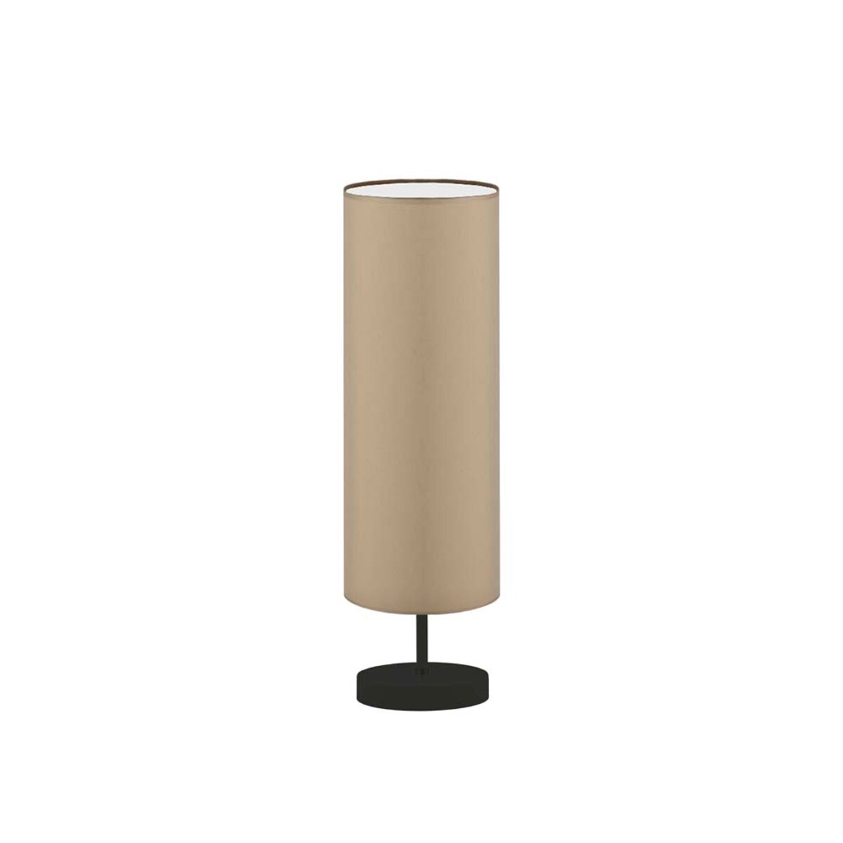 Lampka nocna na biurko lampa biurkowa LED z abażurem tuba BELL