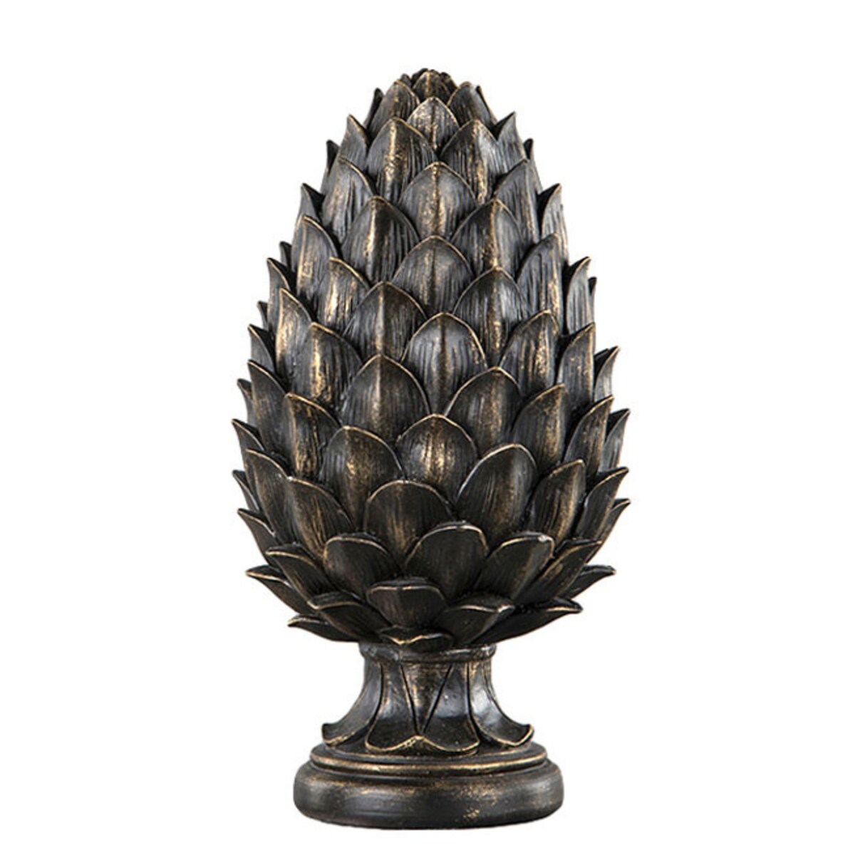 FIGURKA KARCZOCH DEKORACYJNA OGRODOWA SZYSZKA BOHO RETRO DEKORACJA 26cm