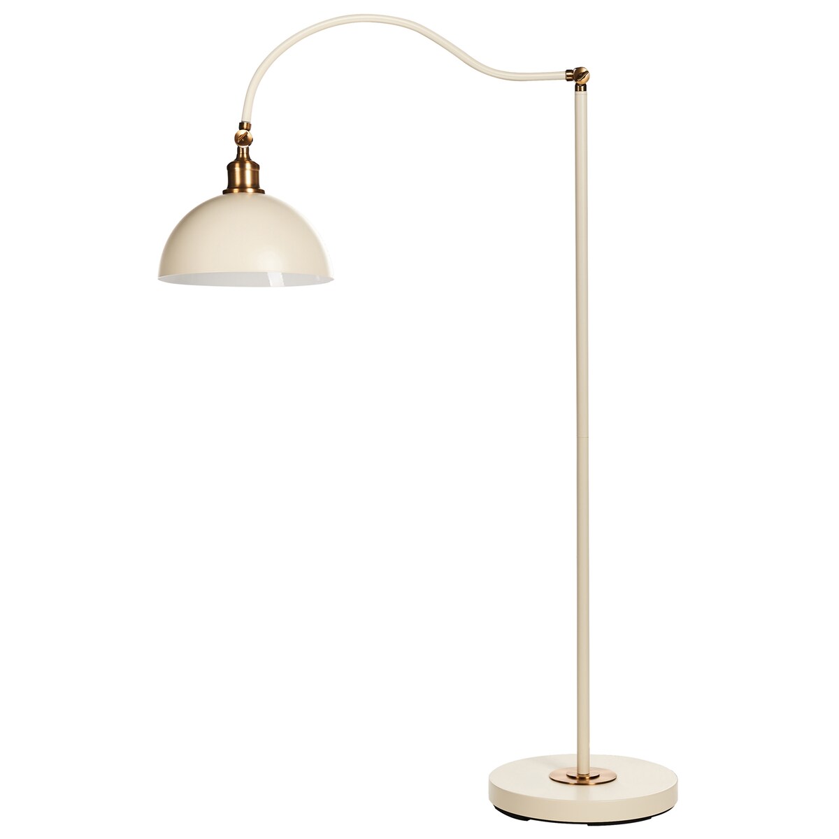 Lampa podłogowa LENNON Regulowana Metal Jasnobeżowy