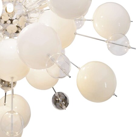LAMPA wisząca EXPLOSION 7026423 Nave dekoracyjna OPRAWA zwis kulki bubbles bombki białe