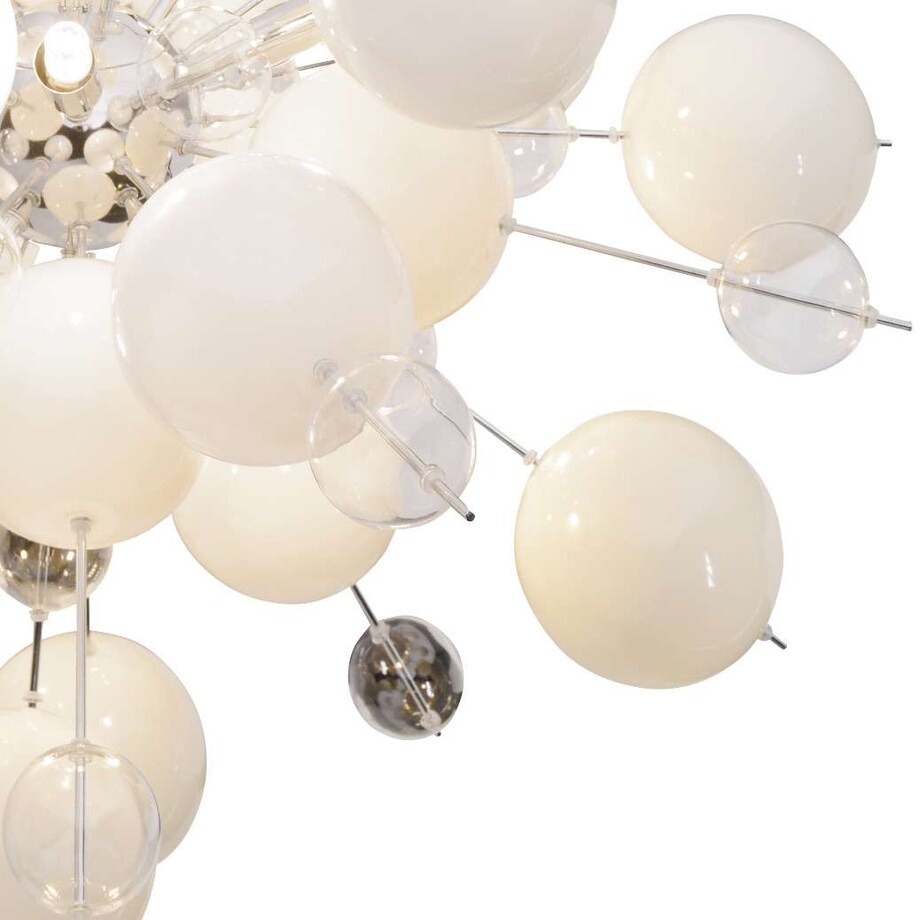 LAMPA wisząca EXPLOSION 7026423 Nave dekoracyjna OPRAWA zwis kulki bubbles bombki białe