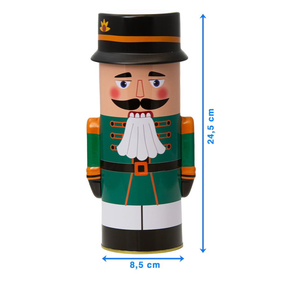 Puszka Na Pierniki Pojemnik Ciastka Świąteczna Boże Narodzenie 24,5X8,5 Cm Herbatę Cukierki