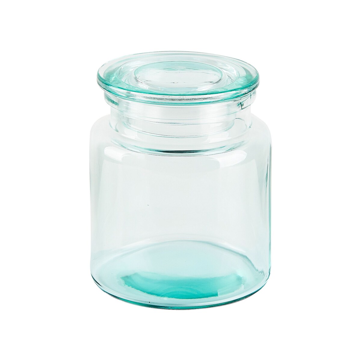 5-częściowy zestaw akcesoriów łazienkowych szklany zielony AMARGA