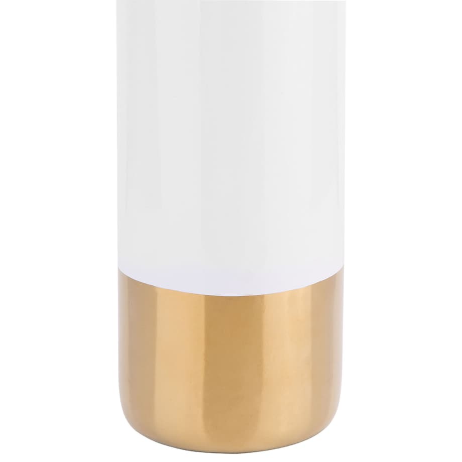 Wazon na kwiaty GELIDA Ceramika Biały