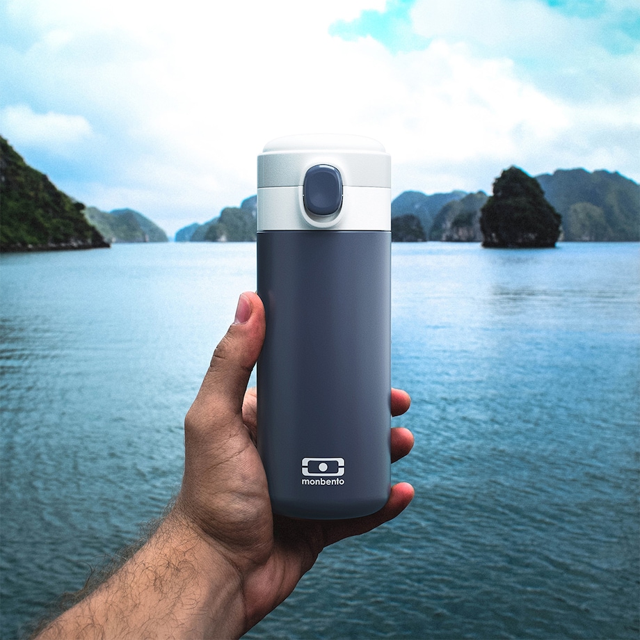 Kubek termiczny granatowy Pop, 360 ml, Monbento