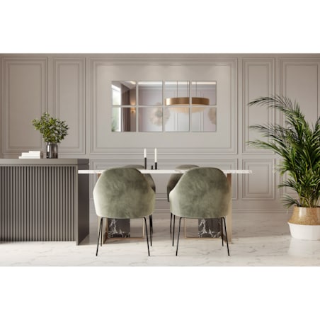 Płytki lustrzane 6 szt. 20x20 cm