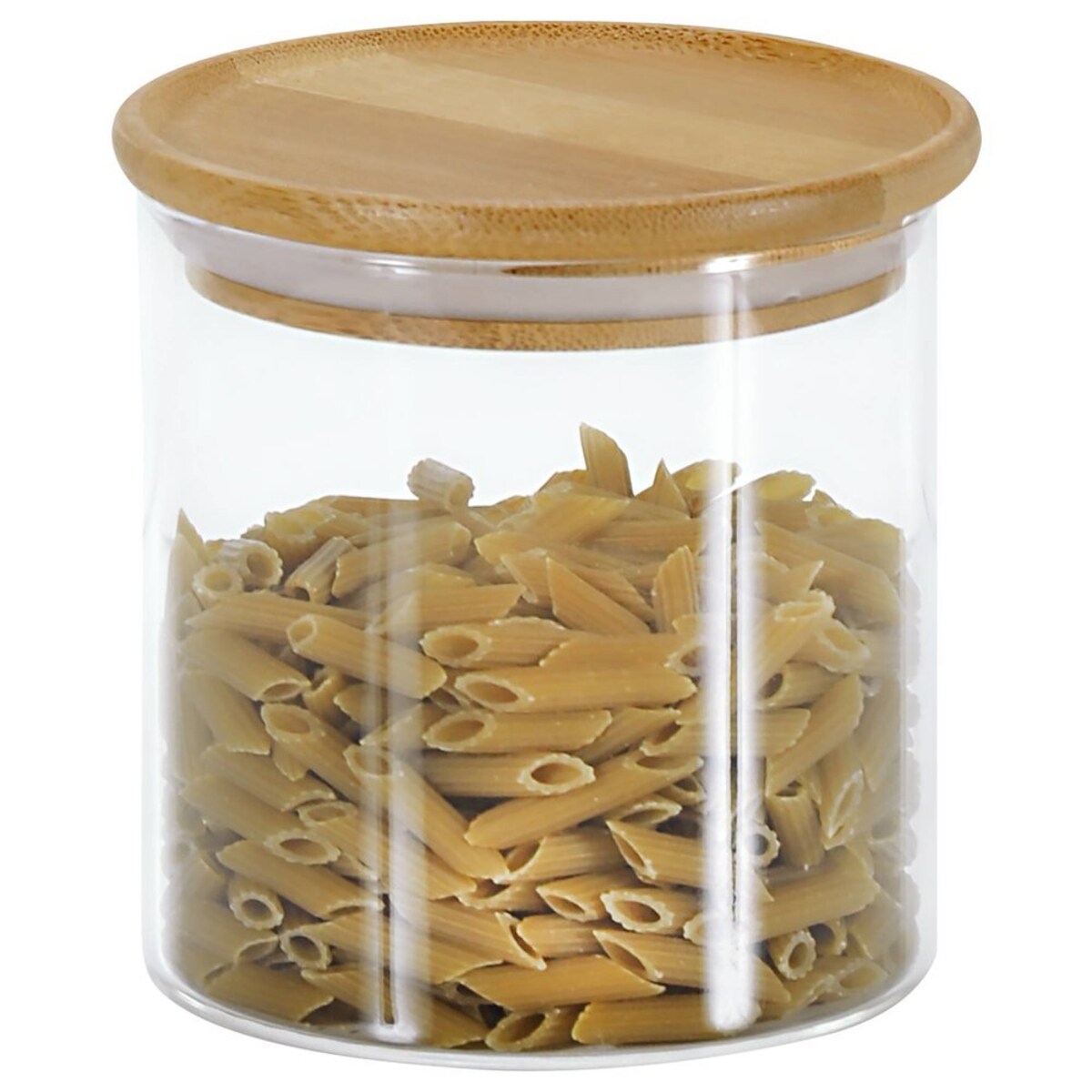 Pojemnik szklany z pokrywką z bambusa, 500 ml, KESPER