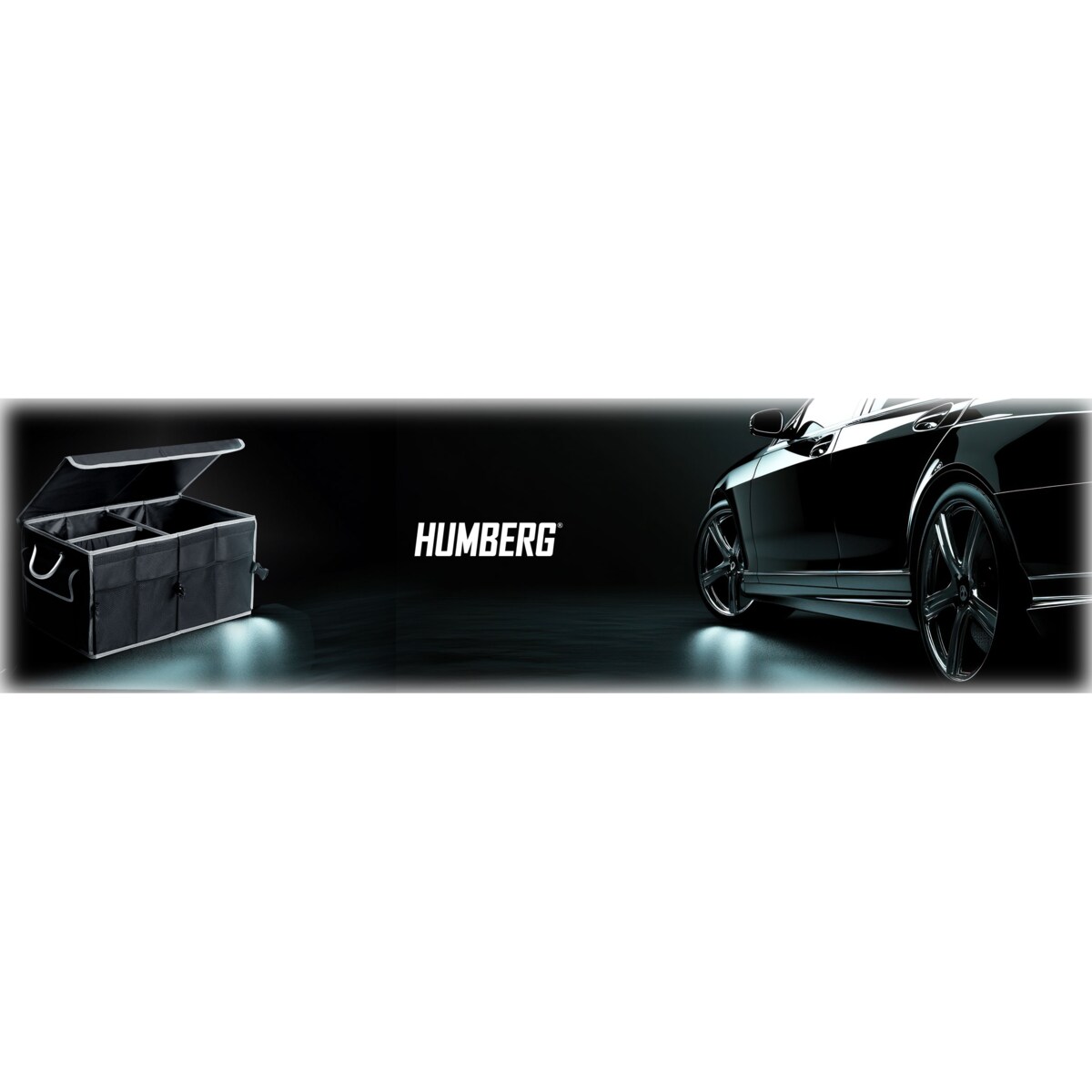 Organizer torba do bagażnika samochodu auta kufer skrzynia na rzepy Humberg