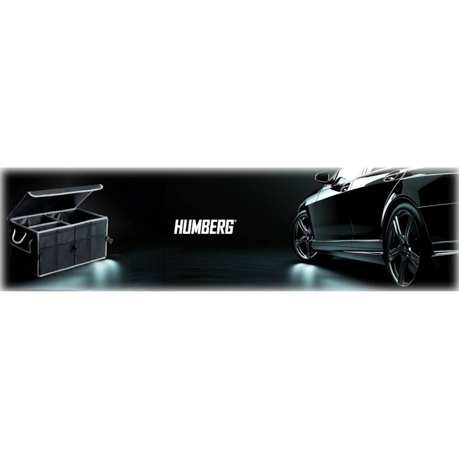 Organizer torba do bagażnika samochodu auta kufer skrzynia na rzepy Humberg