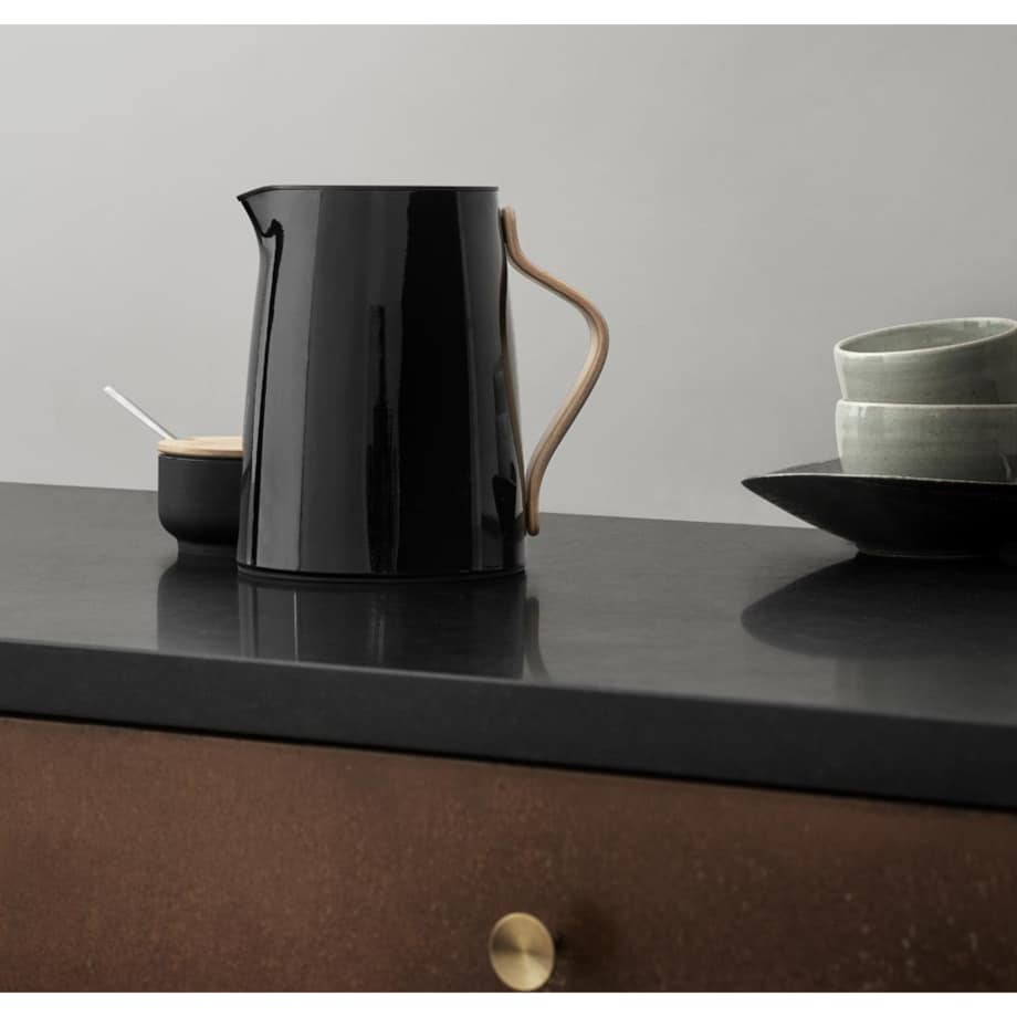 Dzbanek termiczny do herbaty czarny Emma, 1000 ml, Stelton