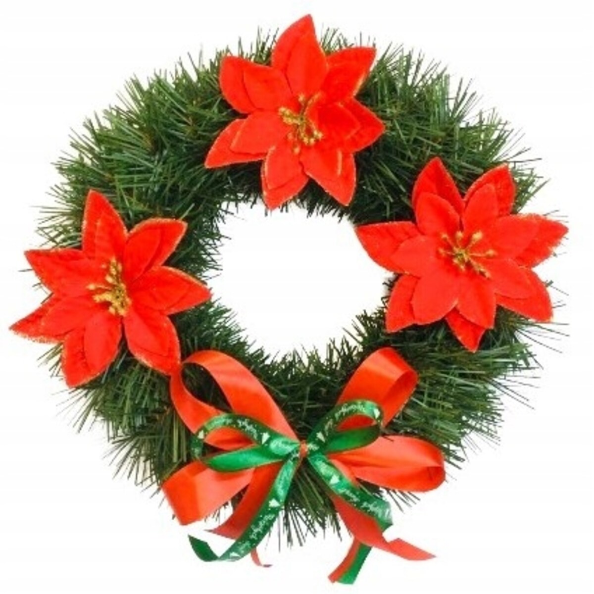 WIANEK ŚWIĄTECZNY sztuczny na drzwi okno stół gotowy gwiazda dekoracja