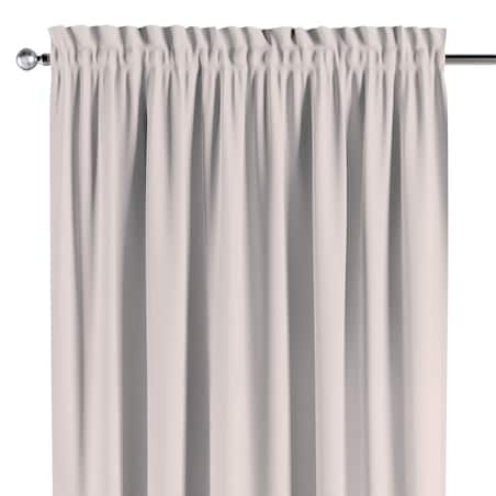 Zasłona na kanale z grzywką 1 szt. 130x245 ecru