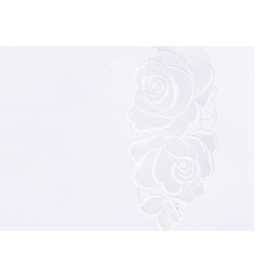 Konsimo ROSUM Bieżnik plamoodporny, biały