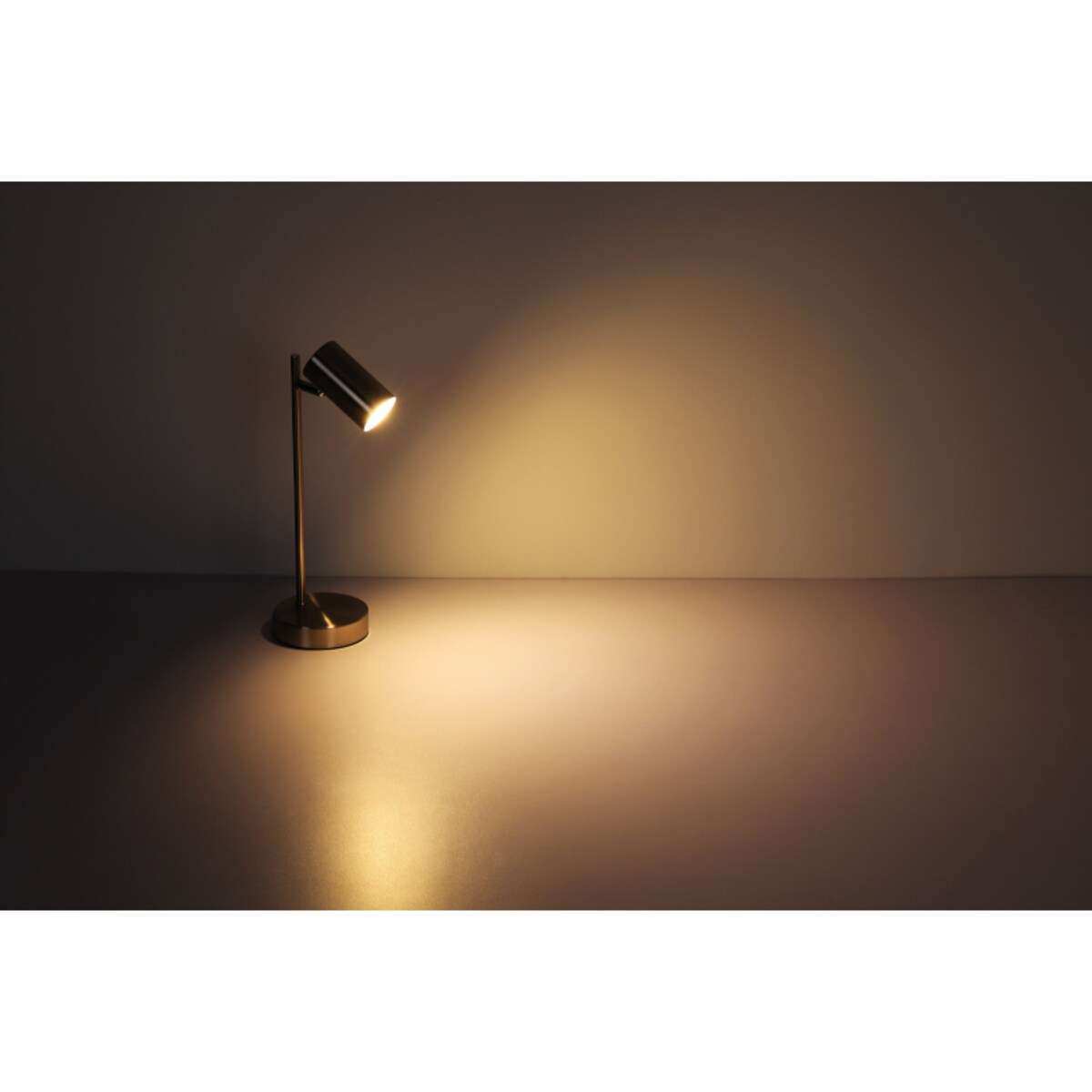 Ruchoma lampa stołowa Robby 57910TG do gabinetu grafitowa