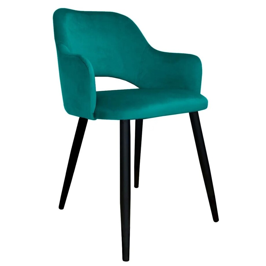 Krzesło NAPO VELVET morskie