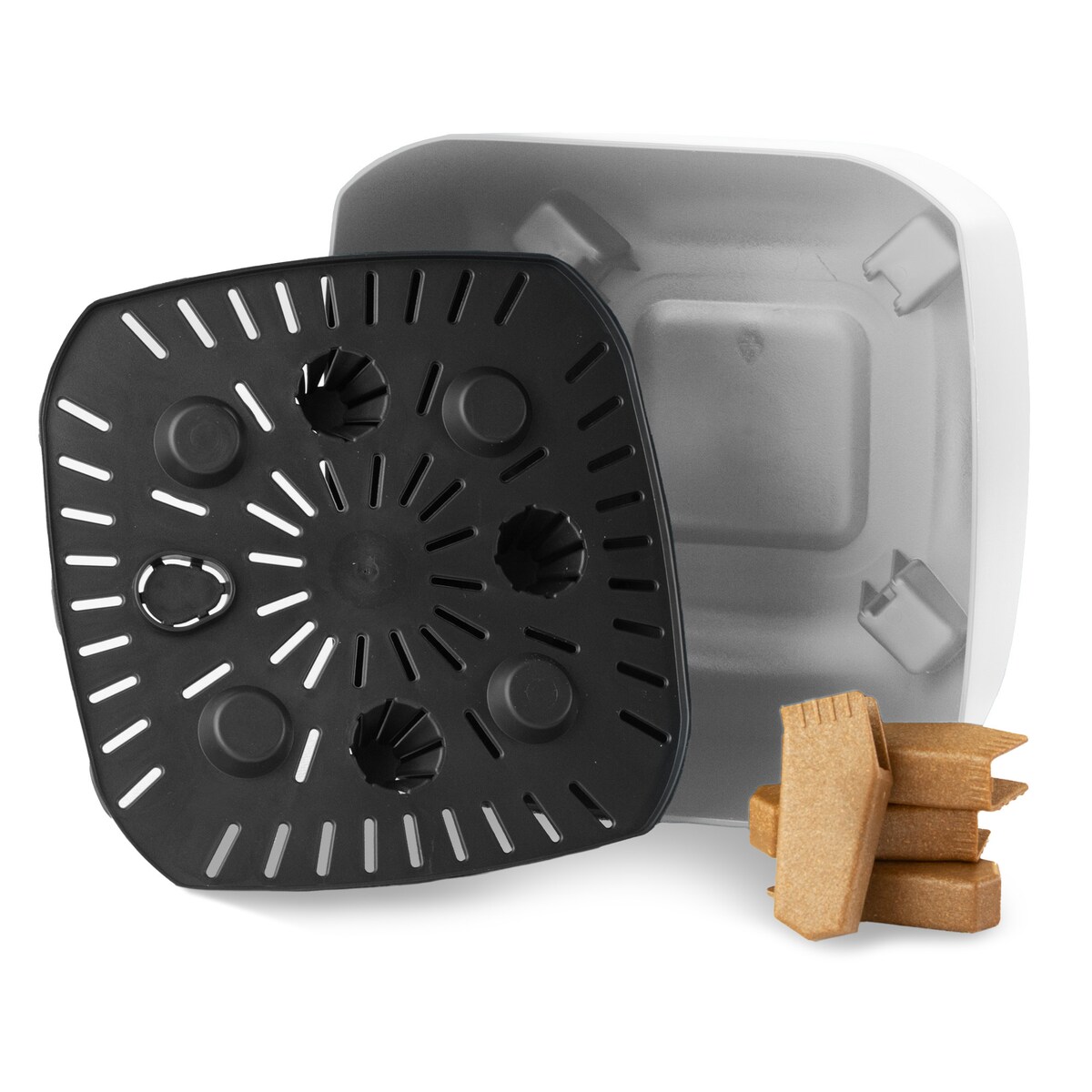 Doniczka Donica Ogrodowa 39 Cm Na Nóżkach Dekoracyjna Biała