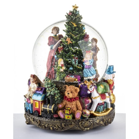 Kula śnieżna z pozytywką LED 24x19x19 cm PALLA DI VETRO