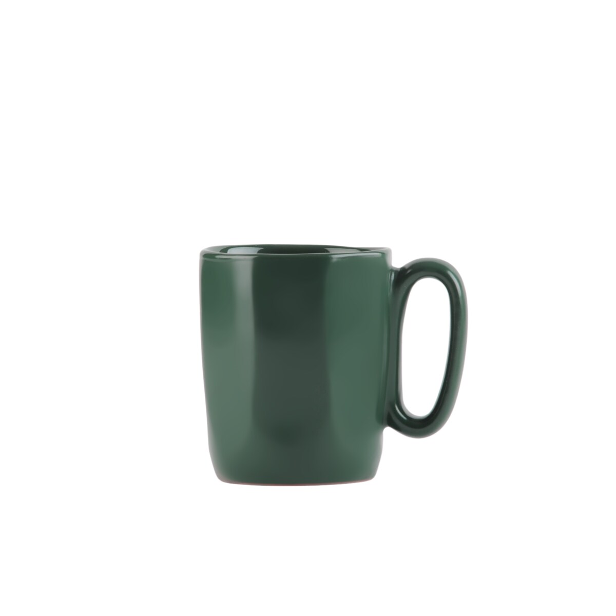 Dwa kubki ceramiczne z uszkiem 80 ml Fuori zielone 29972
