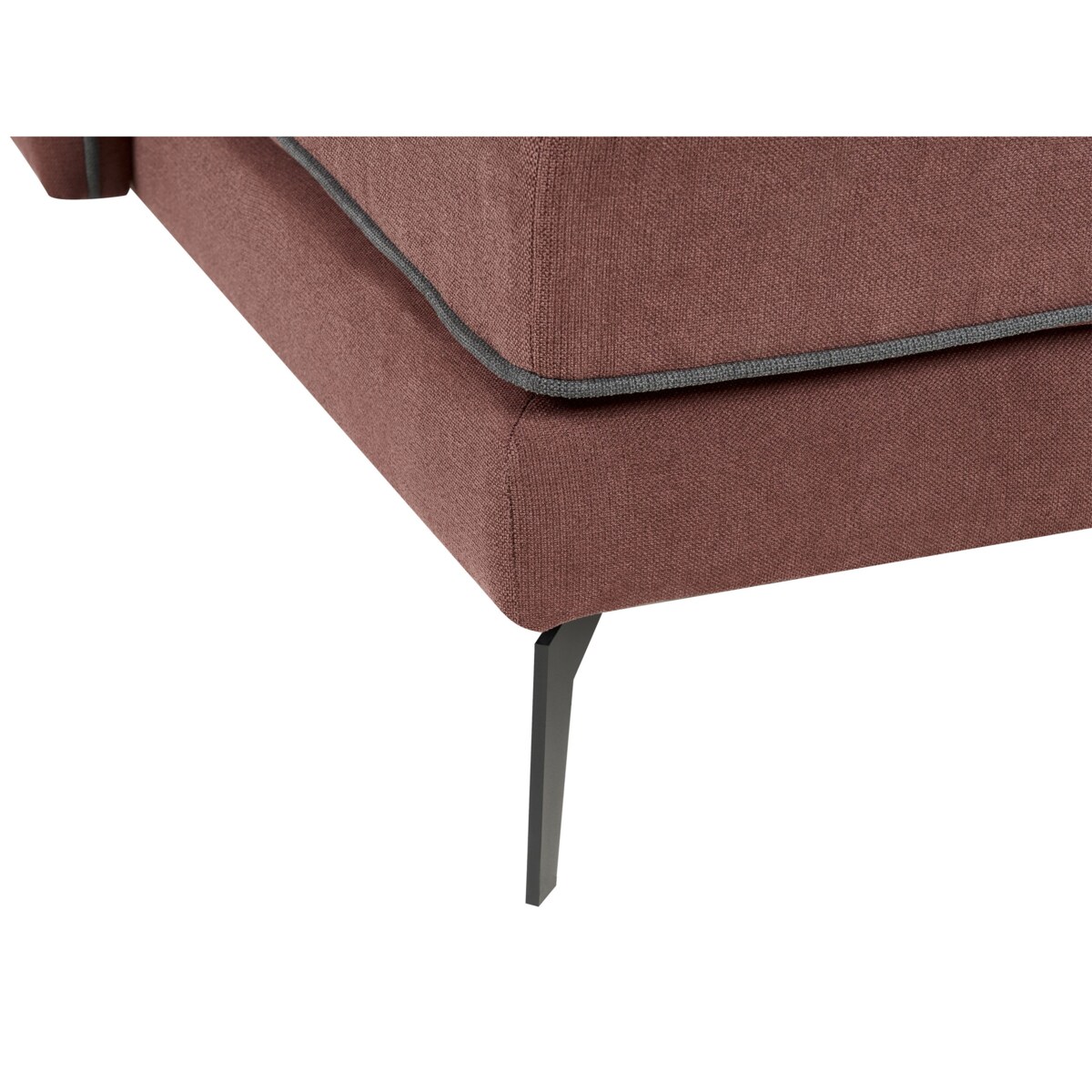 Narożnik ALTAN Burgundowy Prawostronny