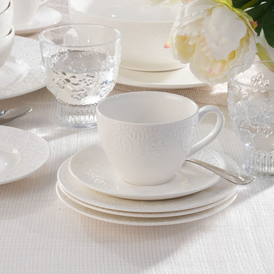 VILLA ITALIA Filiżanka do herbaty 320 ml porcelanowa FLORENTINA