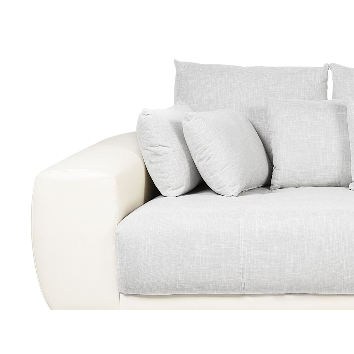 Sofa 4-osobowa jasnobeżowa TORPO