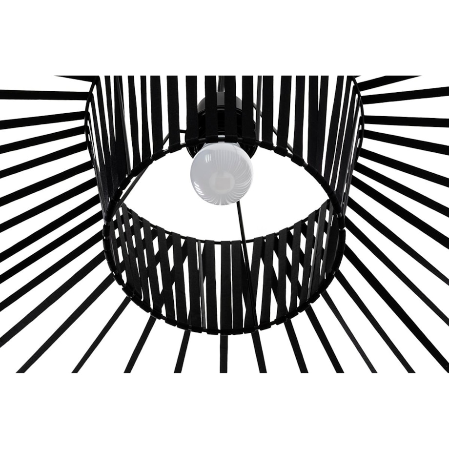 Lampa wisząca Capello DW8098/FI120 King Home druciany kapelusz czarny