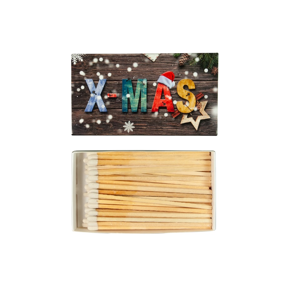 Zapałki długie X-mas 50 szt.