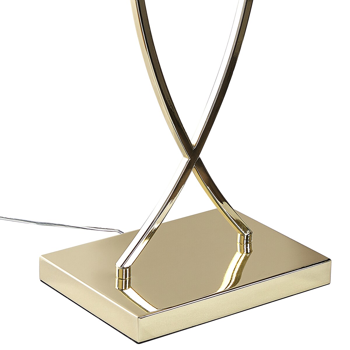 Lampa stołowa YASUNI Metal Biały/ złoty