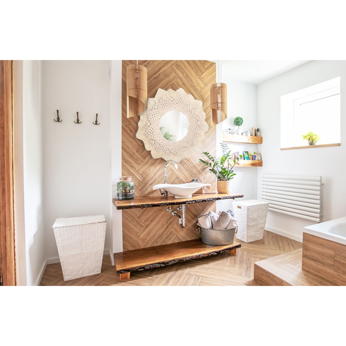 LUSTRO ŚCIENNE BOHO 60CM 322051