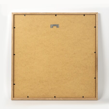 Ramka na zdjęcia 40x40 cm ramka drewniana dębowa naturalna foto ramka z litego drewna dębowego kwadratowa OAK FRAMAI