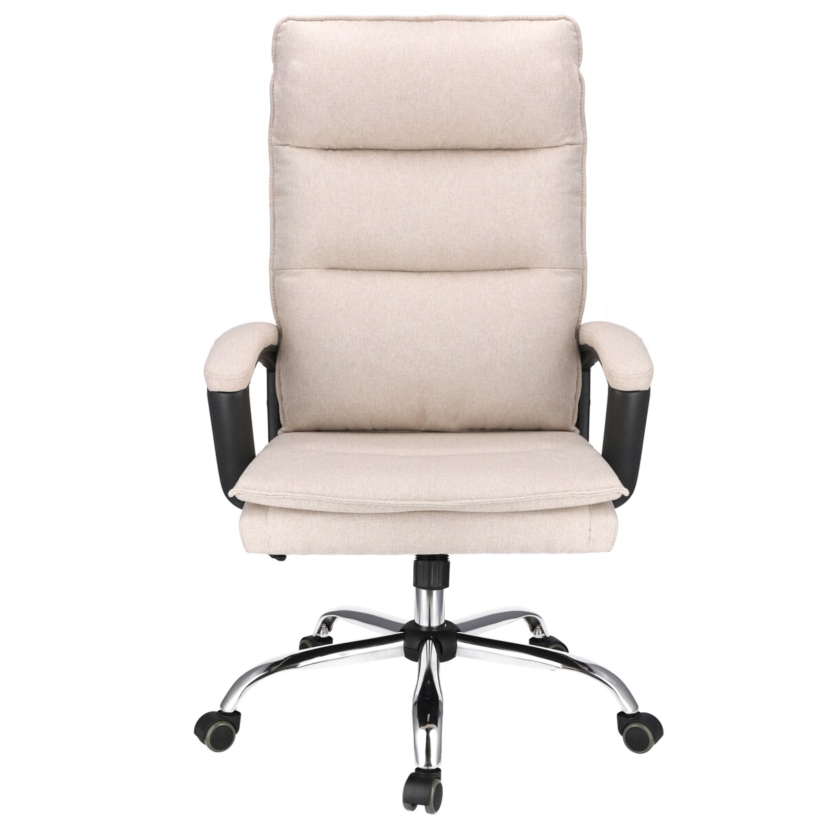 Fotel biurowy ESPO tkanina beżowy