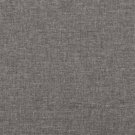 vidaXL Sofa 2-osobowa, ciemnoszara, 140 cm, tapicerowana tkaniną