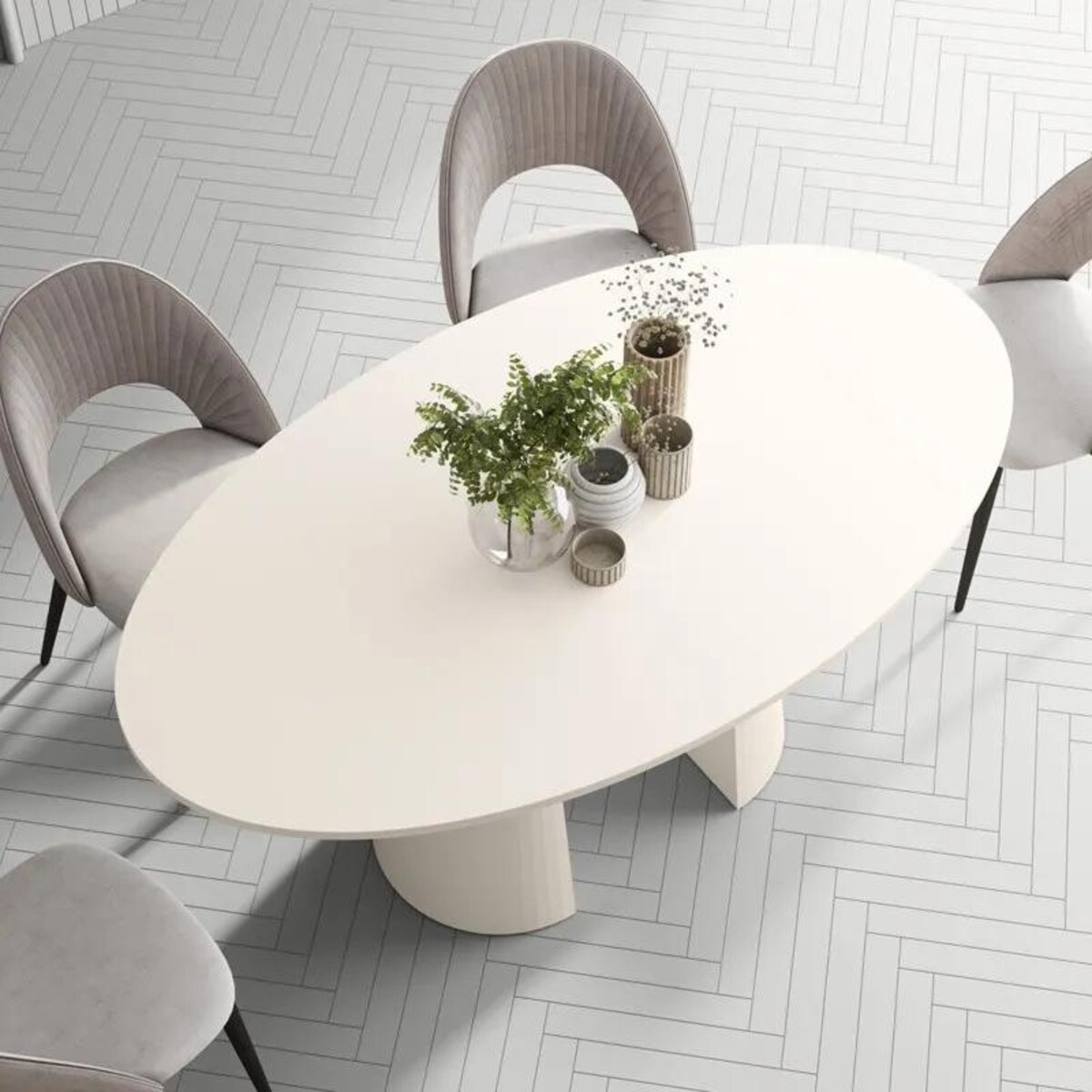 Stół LAZIO 160x90 cappuccino