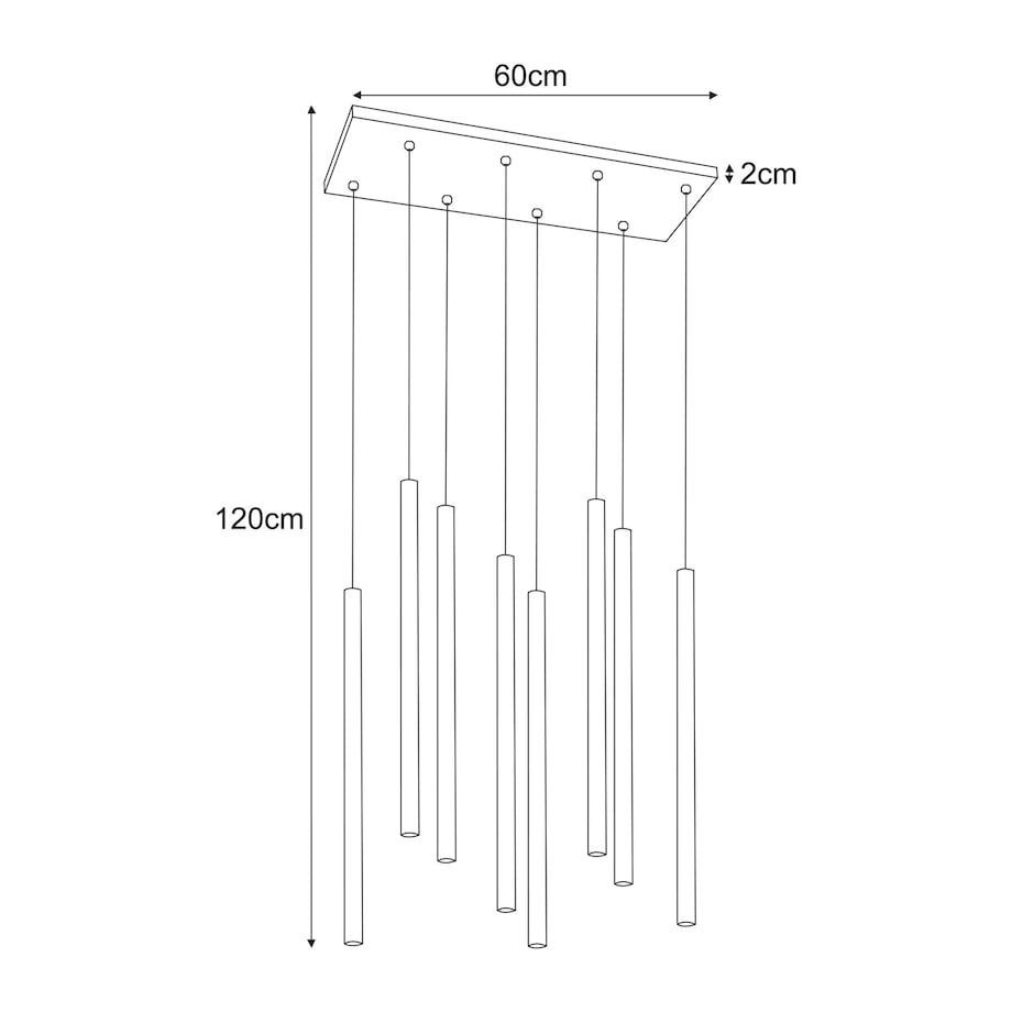 Lampa wisząca K-5837 z serii SUNO