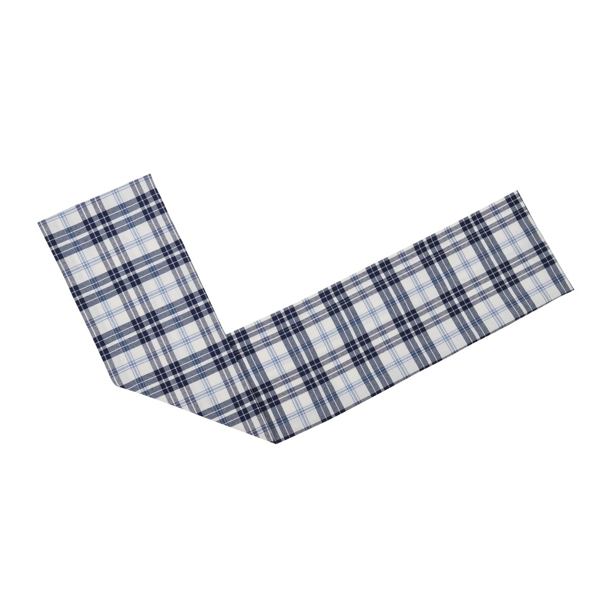 Bieżnik Blue Plaid - 40 cm x 140 cm