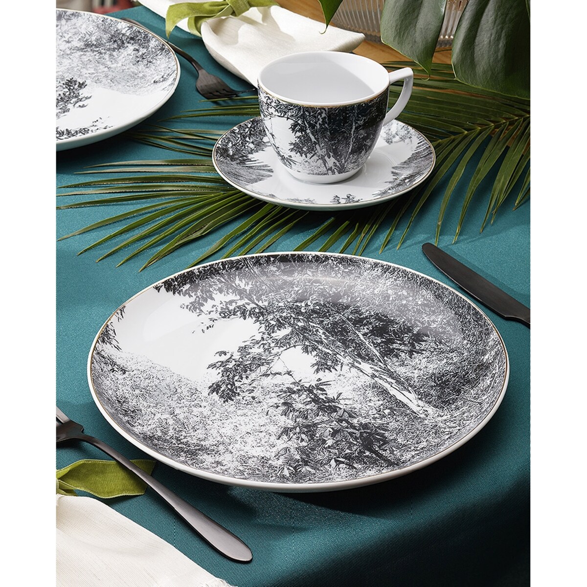 Talerz płytki 24 cm City Natura G316