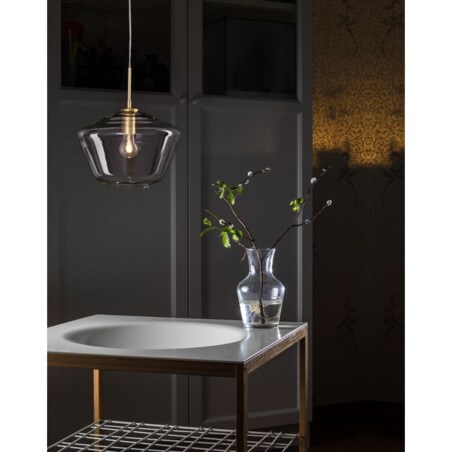 Loftowa LAMPA wisząca TULUA LE41794 Luces Exclusivas skandynawska OPRAWA szklany zwis przezroczysty