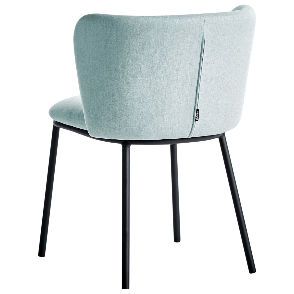 Zestaw 2 krzeseł do jadalni MINA Błękitny