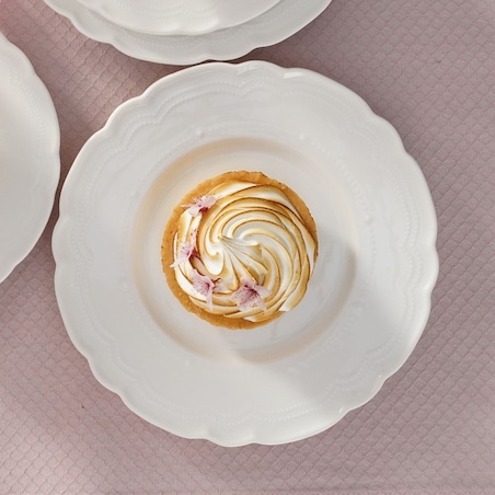 VILLA ITALIA Zestaw do herbaty porcelanowy na 6 osób TIFFANY