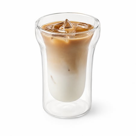 Szklanka termiczna z podwójnym dnem 240 ml 1szt SZK220