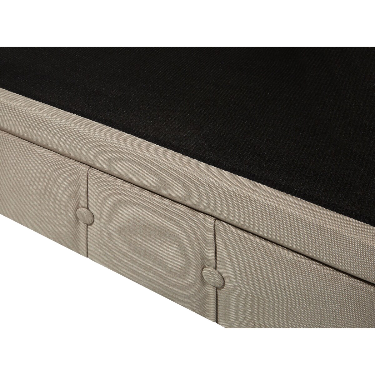 Sofa 3-osobowa duża beżowa CHESTERFIELD