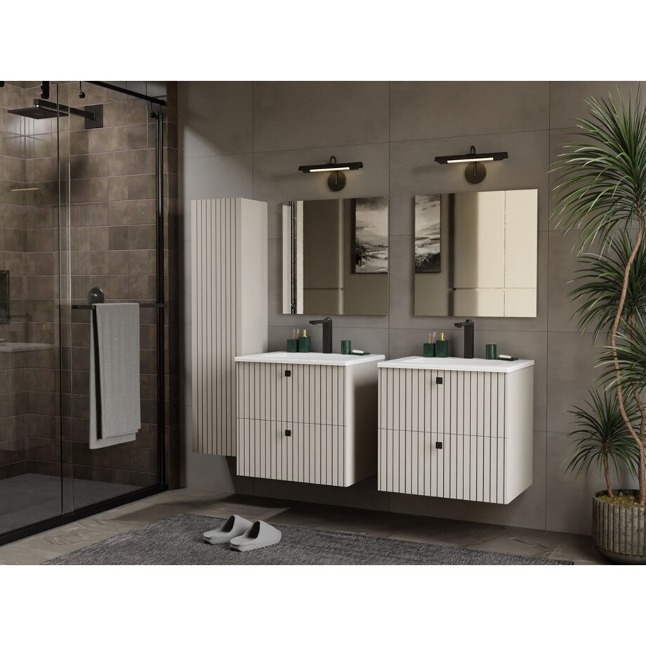 Słupek łazienkowy TIGO 1D KASZMIR